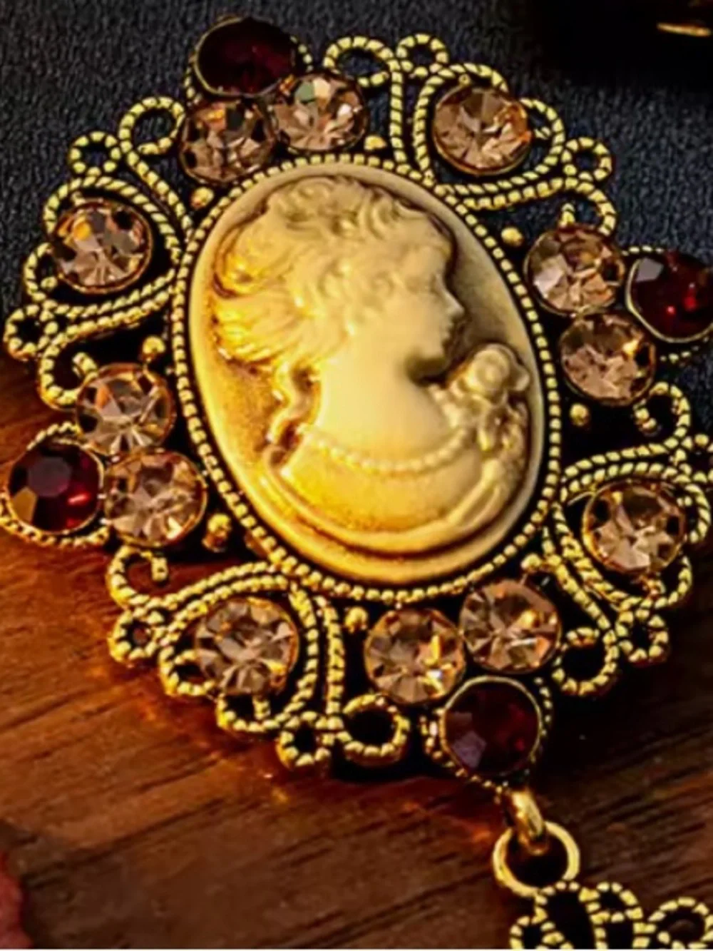 Anthropologie ornate gold